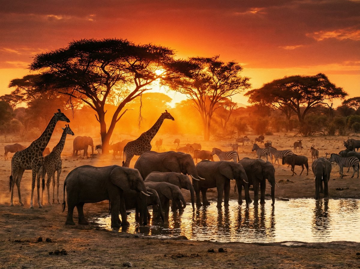 小蓝视频非洲野生动物视频